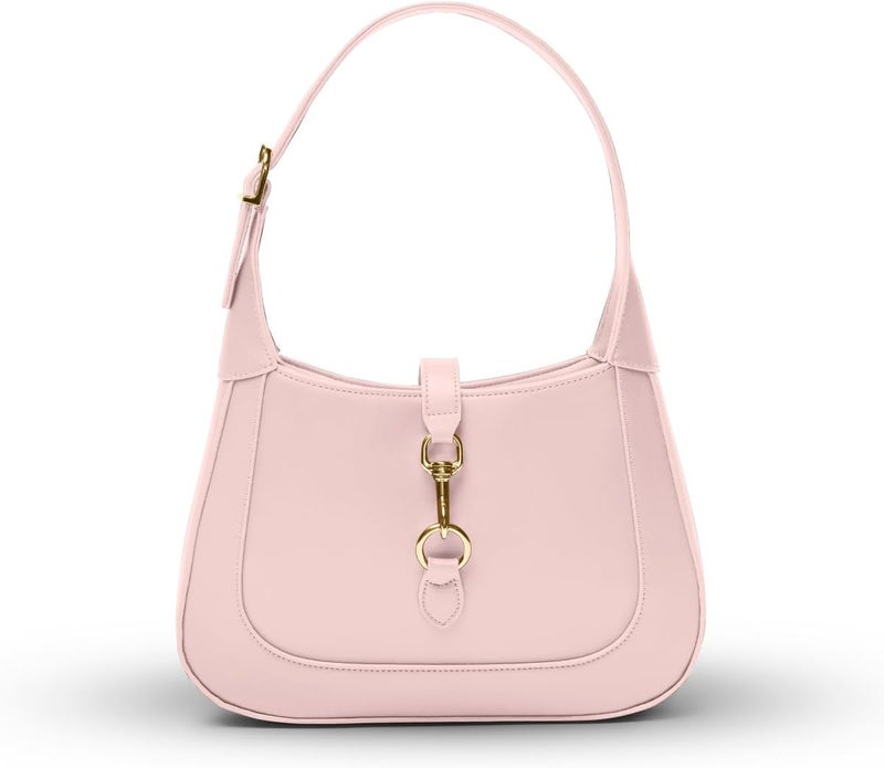 Apryl Shoulder Bag for Women - Small Shoulder Purses - Top Handle Structured Handbags - Adjustable Strap Vegan Leather - Image 1